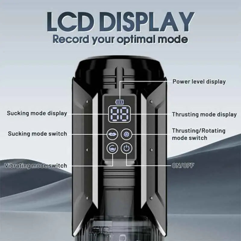 4-in-1 LCD Automatic Stroker
