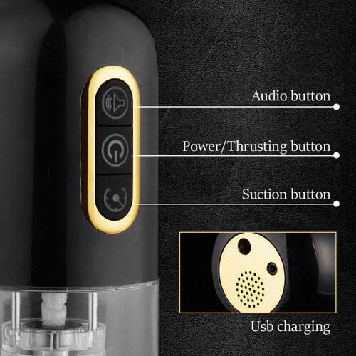 Alex Labial Entrance 10 Thrusting Rotating 10 Sucking Male Oral Sex Stroker — product image 5