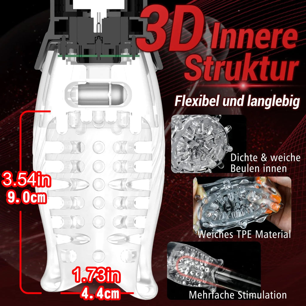 Gawk Gawk 3000 Blowjob Simulator Rotating Vibrating Suction — product image 4