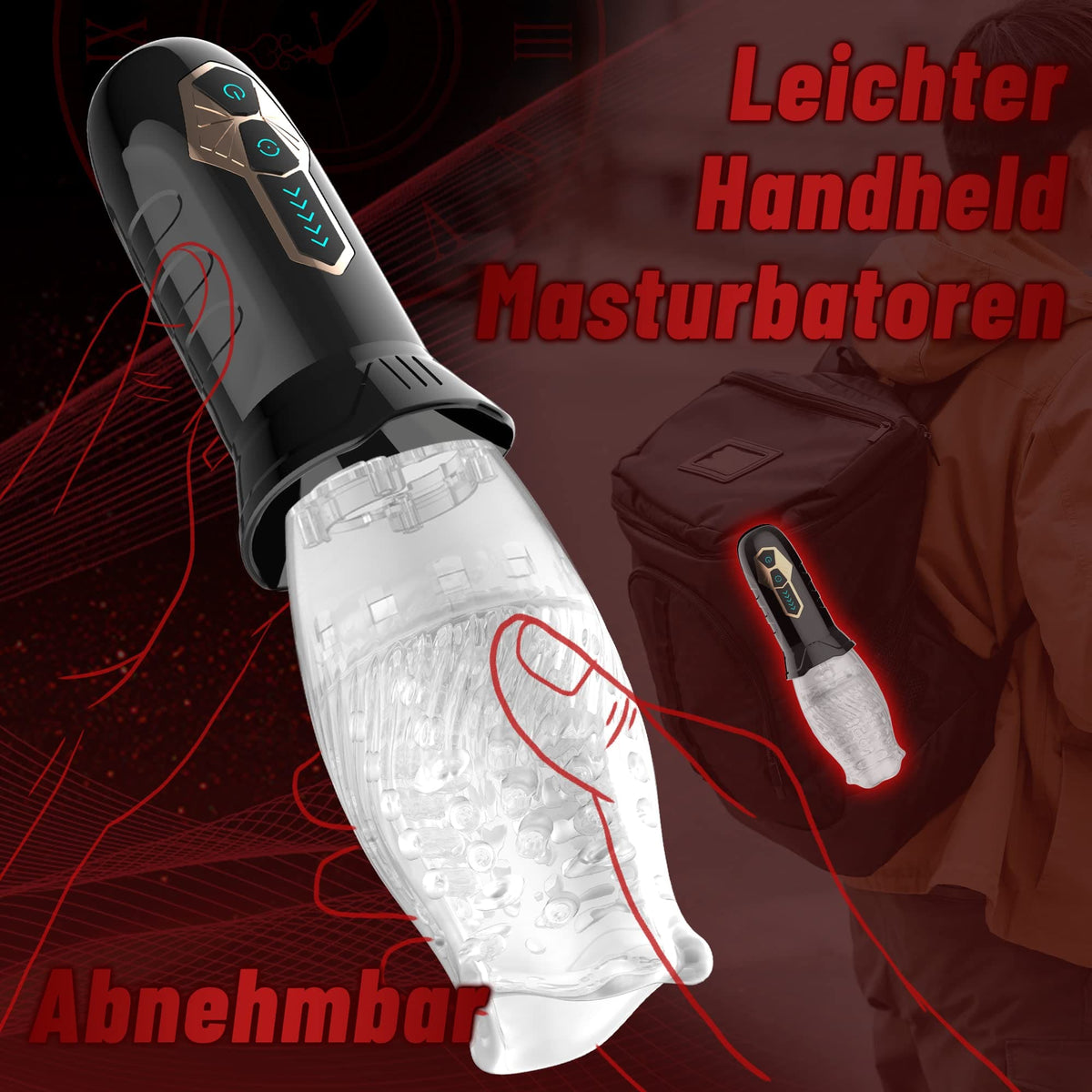 Gawk Gawk 3000 Blowjob Simulator Rotating Vibrating Suction — product image 6