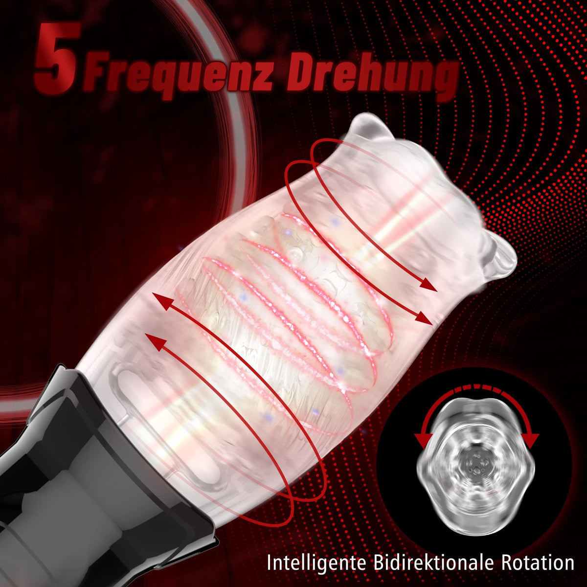 Gawk Gawk 3000 Blowjob Simulator Rotating Vibrating Suction — product image 3